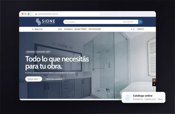 Tienda online de Sione Sanitarios